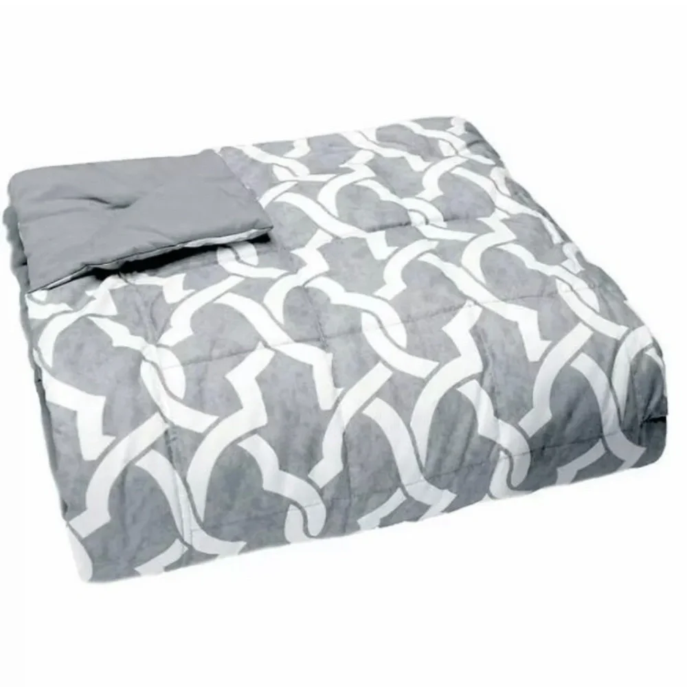 NEW Charisma Down Alternative Reversible Blanket Queen Size 98 In X 96 in_2
